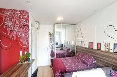 Flat no residencial diseno, disponível para locação com uma excelente localização no campo belo.