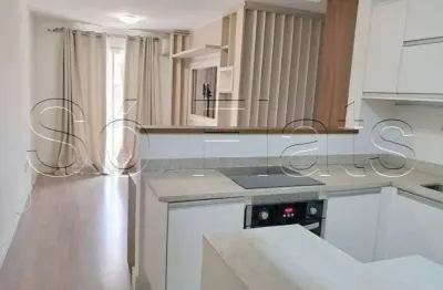 Apartamento spazio lume disponível para locação com 46m², 1 dormitório e 1 vaga.