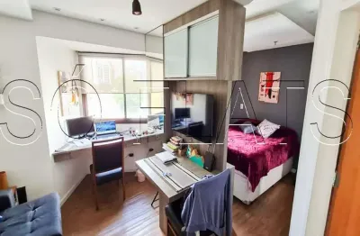 Flat riverside disponível para venda com 30m², 1 dormitório e 1 vaga de garagem