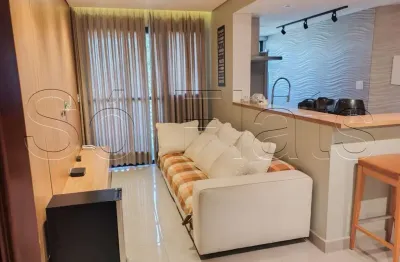 Palais royal, flat disponível para locação contendo 40m², 01 dormitório e 01 vaga.
