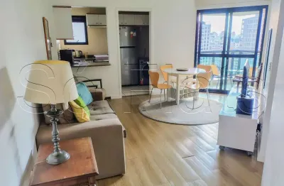 Flat no Paradise Garden com 60m², 2 dormitórios e 2 vagas disponível para locação no Paraíso.