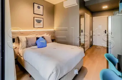 Residencial haus mitre perdizes, studio disponível para locação com 25m² e 01 dormitório.