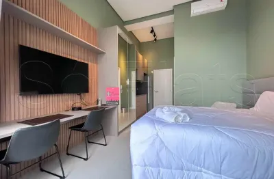 Studio oscar by you, flat disponível para locação com 27m² e 01 dormitório