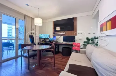 Flat estanconfor villa olímpia disponível para venda com 43m², 01 dormitório e 01 vaga de garagem