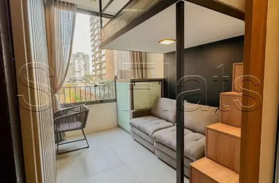 Studio brook by you. flat disponível para locação contendo 30m² e 1 dormitório