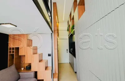 Studio brook by you. apto disponível para locação contendo 30m² e 1 dormitório
