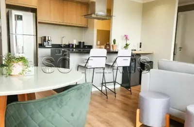 Quality alvorada, disponível para locação com 50m², 1 dormitório e 1 vaga de garagem