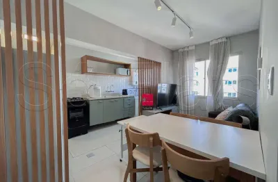 Mont hermon, flat disponível para locação contendo 41m², 01 dormitório e 01 vaga.