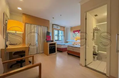 Apto esuítes congonhas hotels, disponível para locação com  25m², 1 dorm e 1 vaga.