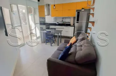 Flat disponível para locação com uma localização privilegiada ao lado da av. brig. luis antônio.