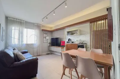 Mont hermon, flat disponível para locação contendo 42m², 01 dormitório e 01 vaga.