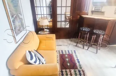 Flat transamérica higienópolis classic disponível para venda com 39m², 1 dormitório e 1 vaga