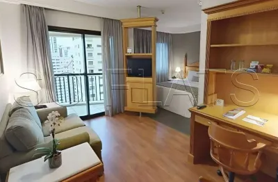 Flat estanplaza ibirapuera, disponível para venda com 34m², 1 dormitório e 1 vaga de garagem