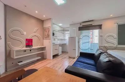 Flat disponível para locação com uma localização privilegiada ao lado da av. brig. luis antônio.