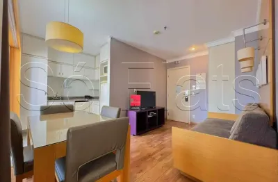 Apto esuítes congonhas para locação com 44m², 1 dormitório e 1 vaga de garagem.