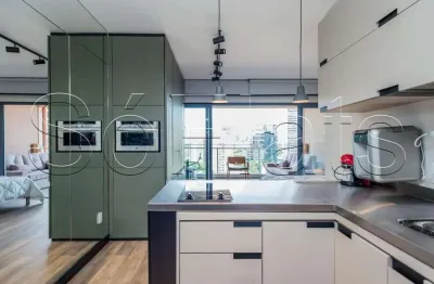 Apartamento residencial forma itaim 45m² 1 dormitório 1 vaga para locação no itaim bibi.