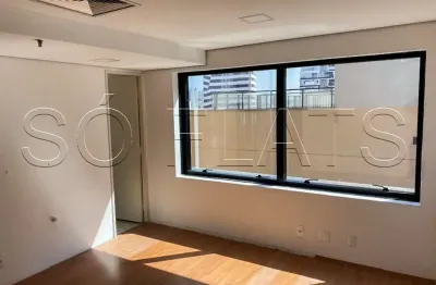 Conjunto comercial inter offices moema, sala com 28m² e 1 vaga de garagem