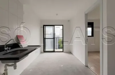 Studio vibe vila olímpia, apartamento com 27m² e 1 dormitório