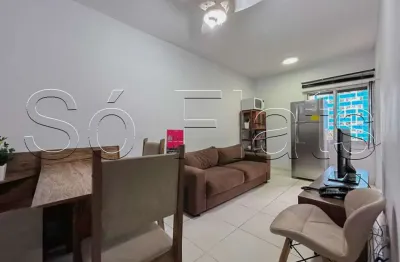 São paulo suíte service, apto disponível para locação contendo 35m², 01 dormitório e 01 vaga.
