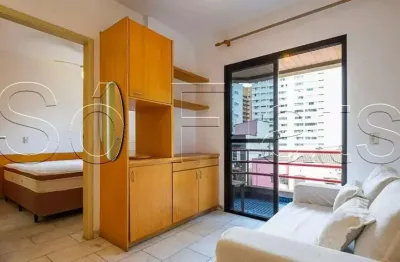 Residencial port de la villette, apto disponível para locação contendo 36m², 1 dormitório e 1 vaga.