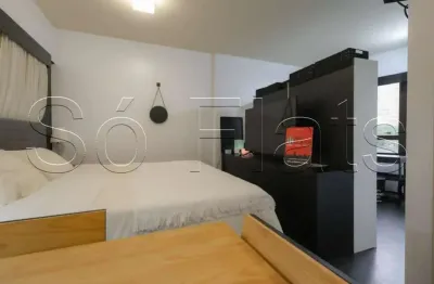 Flat ao lado do hospital hcor prox. ao curso etapa e av. paulista disponível locação.
