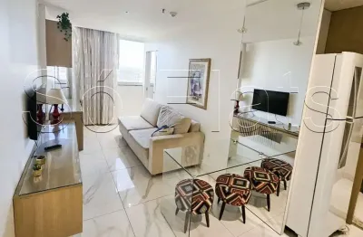 Flat go inn taguatinga, apartamento  com 32m², 1 dormitório e 1 vaga de garagem