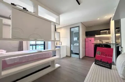 Flat interative disponível para venda com 25m², 01 dormitório e 01 vaga de garagem