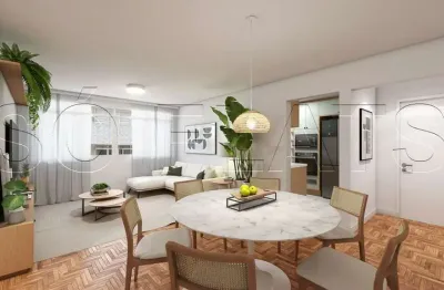 Residencial araponga, apartamento disponível para venda com 98m², 2 dormitórios e 1 vaga de garagem