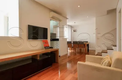 Twin towers, apartamento duplex disponível para venda com 70m², 2 suítes e 2 vagas