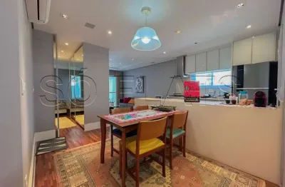 Residencial l' officina, apartamento disponível para locação com 89m², 1 dormitório e 2 vagas.