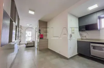 Inspired in são paulo, apto disponível para locação com 40m², 1 dormitório e 1 vaga de garagem