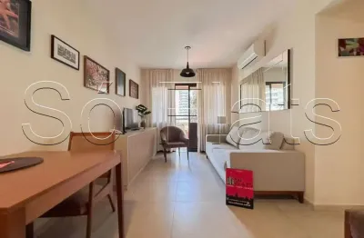 Flat disponível para locação bem localizado ficando próx da avenida paulista, masp e metrô trianon.