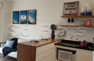 Flat para locação com localização privilegiada próx da av  dr chucri zaidan e morumbi shopping.