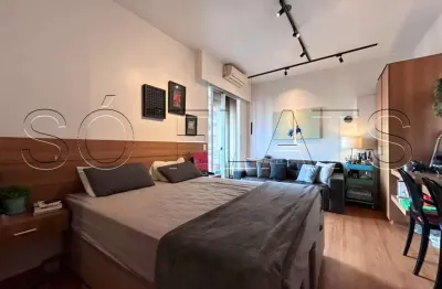 Flat em moema disponível para venda com 26m² e 01 vaga de garagem