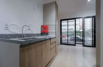 Studio dna paulistano, apartamento disponível para locação com 22m² e 1 dormitório