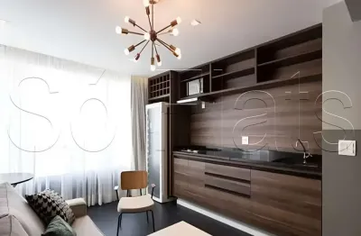 Residencial vn casa do ator, disponível para locação contendo 45m², 1 dormitório e 1 vaga.