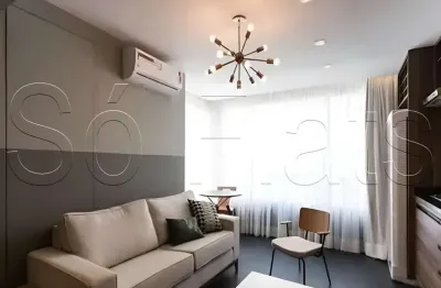 Residencial vn casa do ator, disponível para locação contendo 45m², 1 dormitório e 1 vaga.