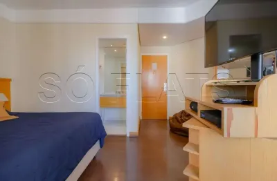 Tsue bienal, flat disponível para locação contendo 36m², 01 dormitório e 01 vaga.