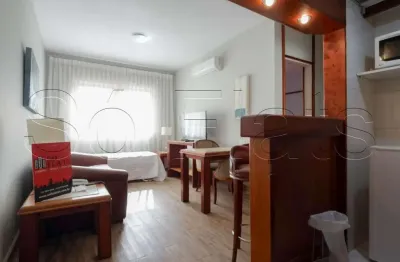 Flat disponível para locação no itaim bibi próximo do clube pinheiros e av brig faria lima.