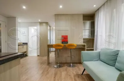 Apto disponível para locação na vila olímpia no novo residencial, com excelente localização.