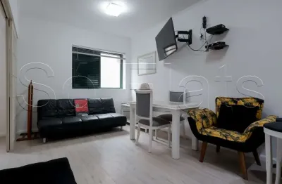 Apto expert localizado no itaim bibi, região com vasto comercio, disponível para locação.