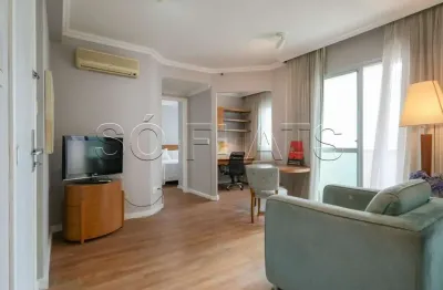 Flat quality bela cintra disponível para venda com 44m² 01 dorm mais escritório e 01 vaga de garagem