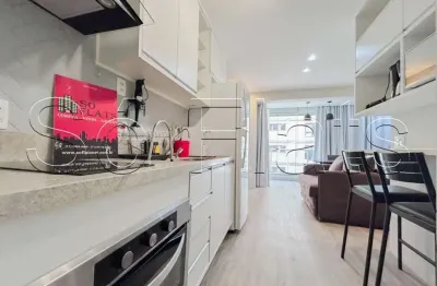 Residencial ny sp brooklin, studio disponível para locação contendo 37m², 01 dormitório e 01 vaga.
