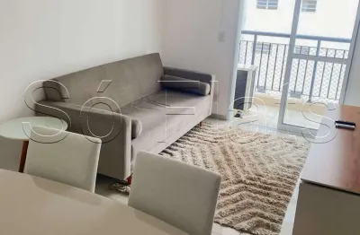 Residencial  new life higienópolis, flat disponível para locação com 44m², 01 dorm e 01 vaga