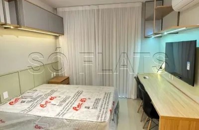 Today faria lima, apto disponível para locação contendo 25m² e 01 dormitório.