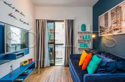 Flat the town disponível para venda com 31m², 01 dorm e 01 vaga de garagem