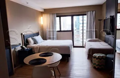 Alpha stay, apartamento disponível para venda com 34m², 01 dormitório e 01 vaga