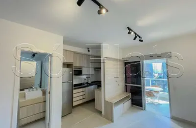 Flat no wish moema, disponível para locação com 37m², 01 dormitório e 01 vaga de garagem