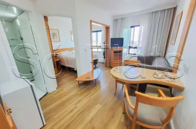 Mercure sp pinheiros disponível para locação com 28m², 1 dormitório e 1 vaga de garagem