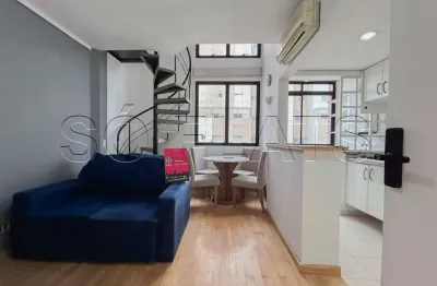 Duplex york, flat disponível para locação com 52m², 01 dormitório e 01 vaga.